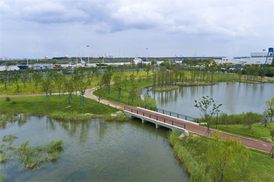 省莊河生態(tài)廊道已經(jīng)基本建成